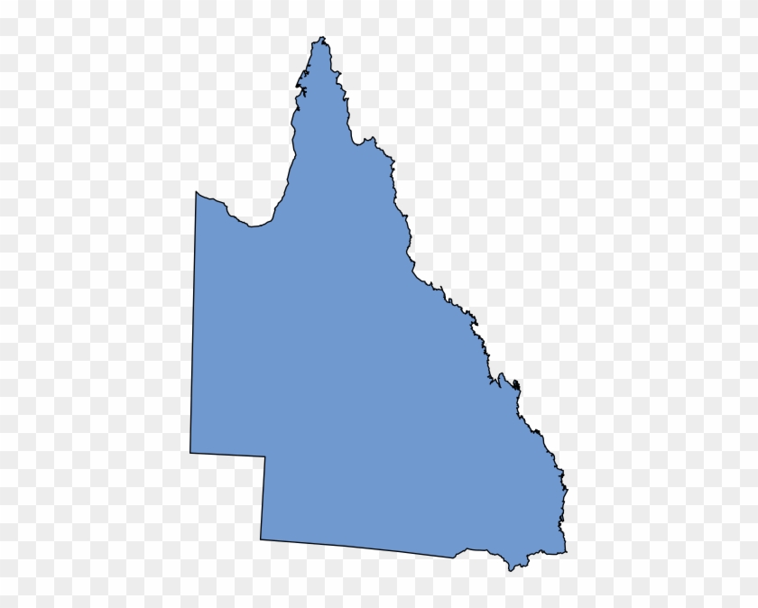 Blank Map Of Queensland #345631