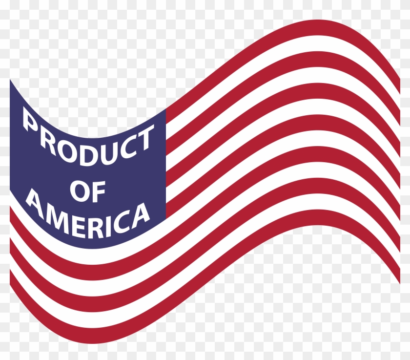 This Free Icons Png Design Of Product Of America Wavy - Product Of America Clipart #345765