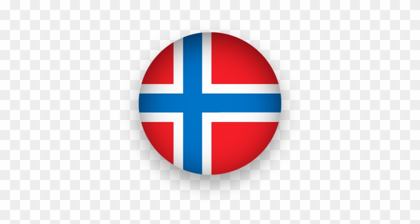Norway Flag Button - Norway Flag Button #345764