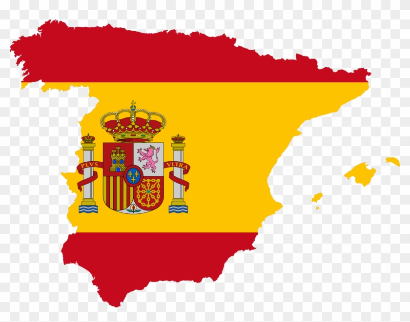An Error Occurred - Spain Flag Map #345861