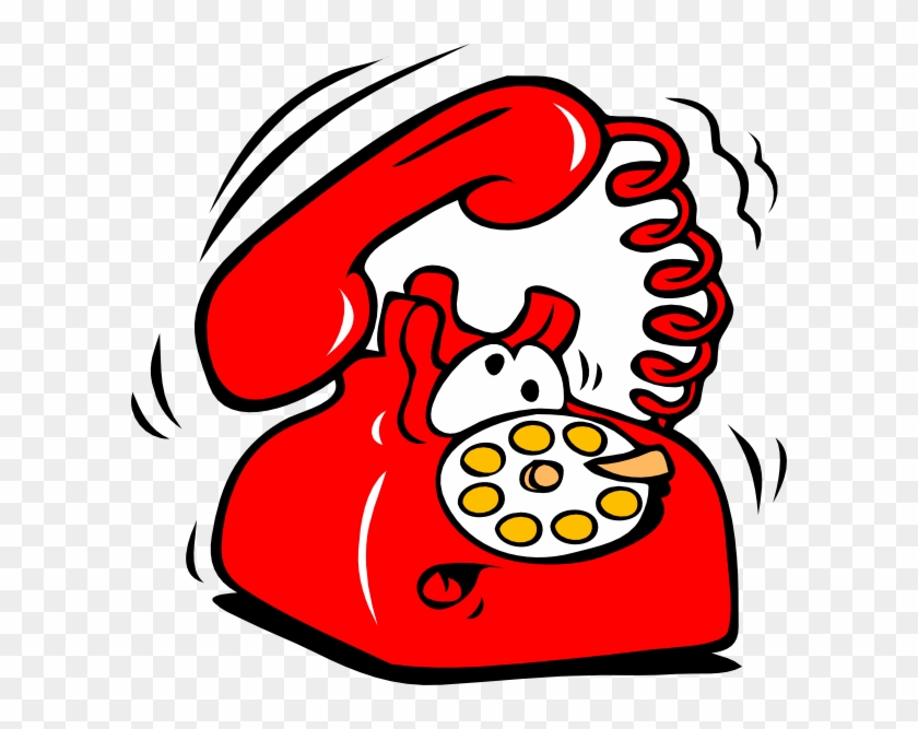 Ringing Phone Clip Art At Clker - Ringing Telephone Clip Art #345869