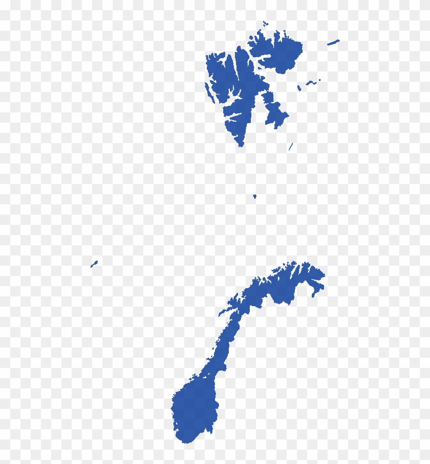 Norway Map Black #345898