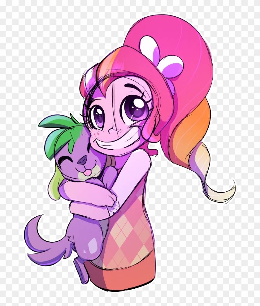 Girl Hugging Dog Clipart - Dog #345926