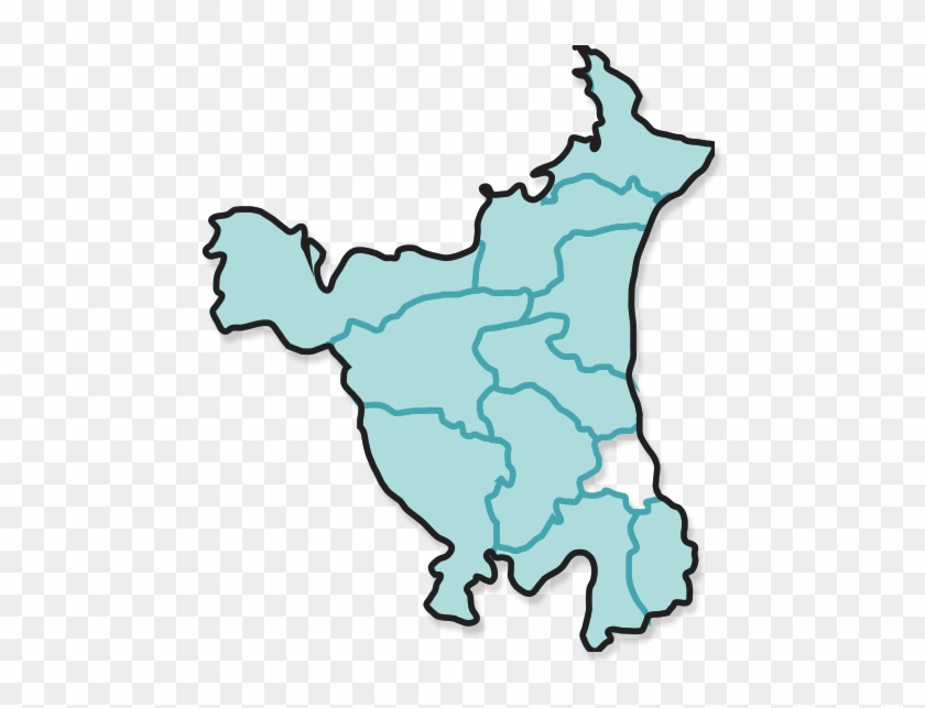 Haryana - Haryana Map Logo Png #345985