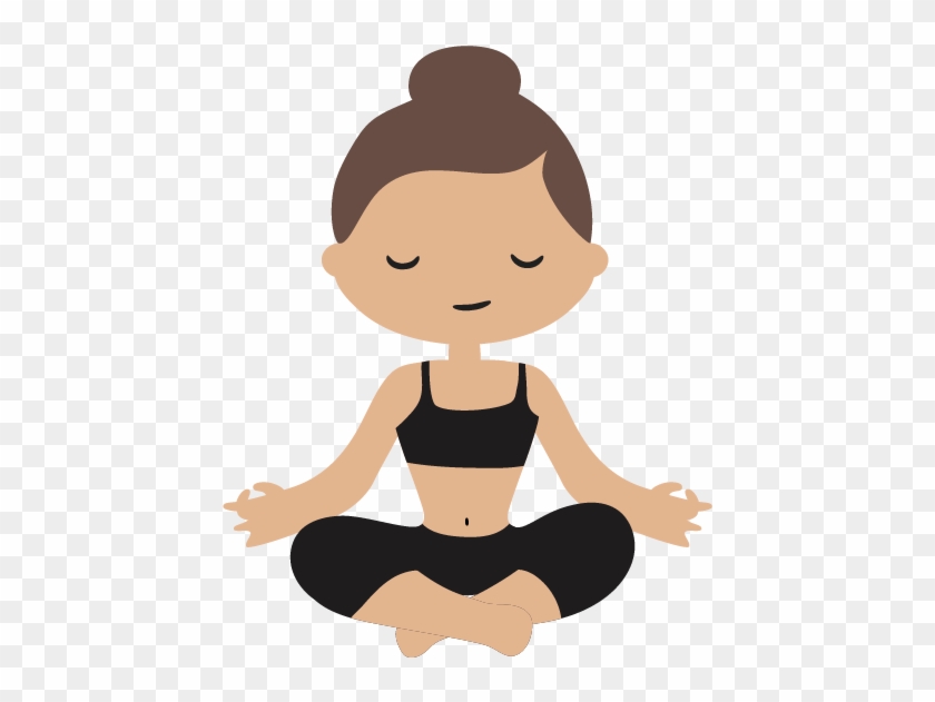 Cartoon Physical Fitness - Yoga Png Vector #346018