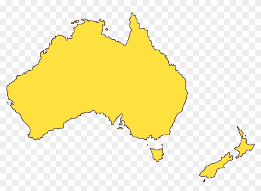 Australia Map Png File - Australia Map #346041