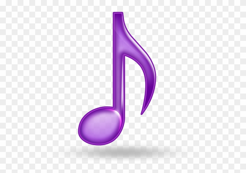 Purple Musical Note Png Image Royalty Free Stock Png - Music Icon Png #346062