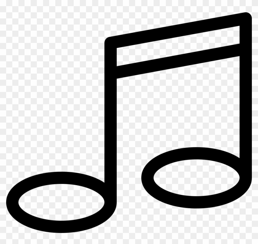 Music Note Clip Art - Music Icon Vector White #346063