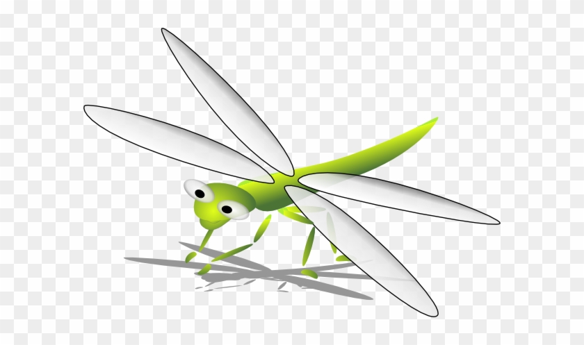 Dragonfly Clipart Small Animal - Libellule Clipart #346078