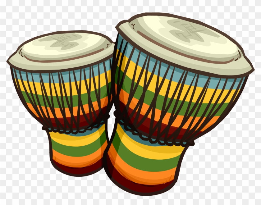 Bongo Drum Conga Djembe Clip Art - Bongo Drums Clipart #346099