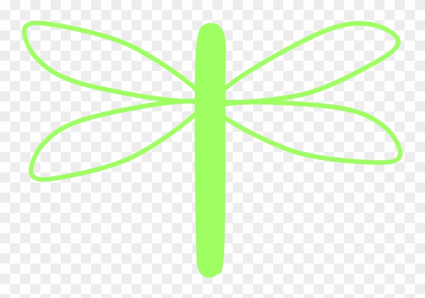 Green Dragonfly Clipart - Clip Art #346118