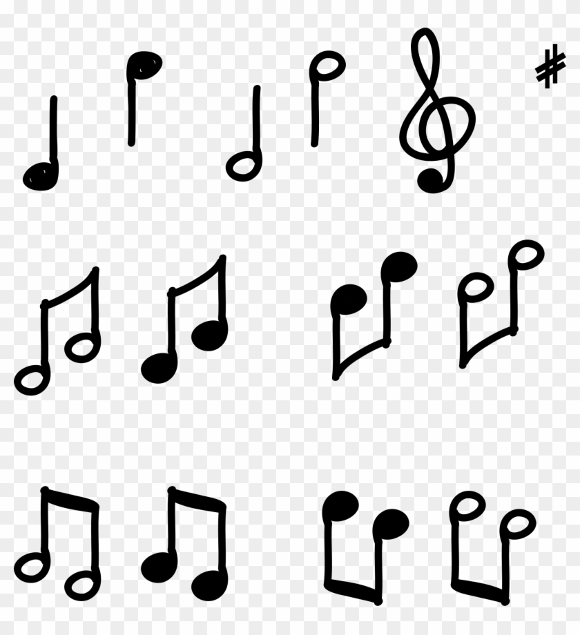 Big Image - Musical Notes Icon Png #346151