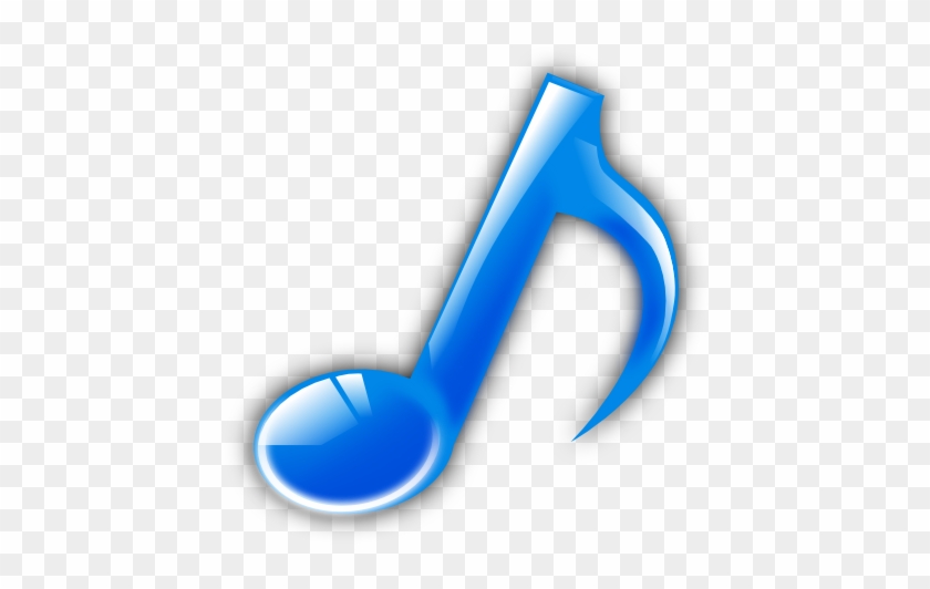 How To Set Use Blue Music Note Svg Vector - Blue Music Note Png #346185