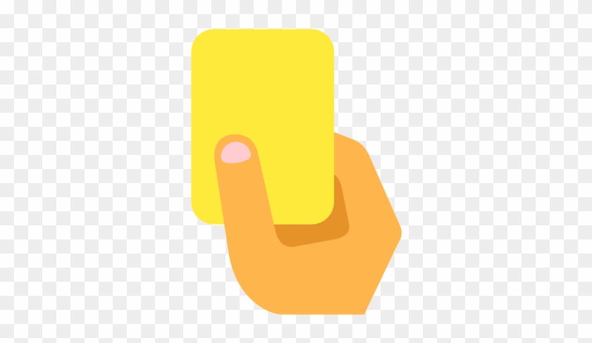 Total Number Of Yellow Cards - Soccer Yellow Card Png #346191