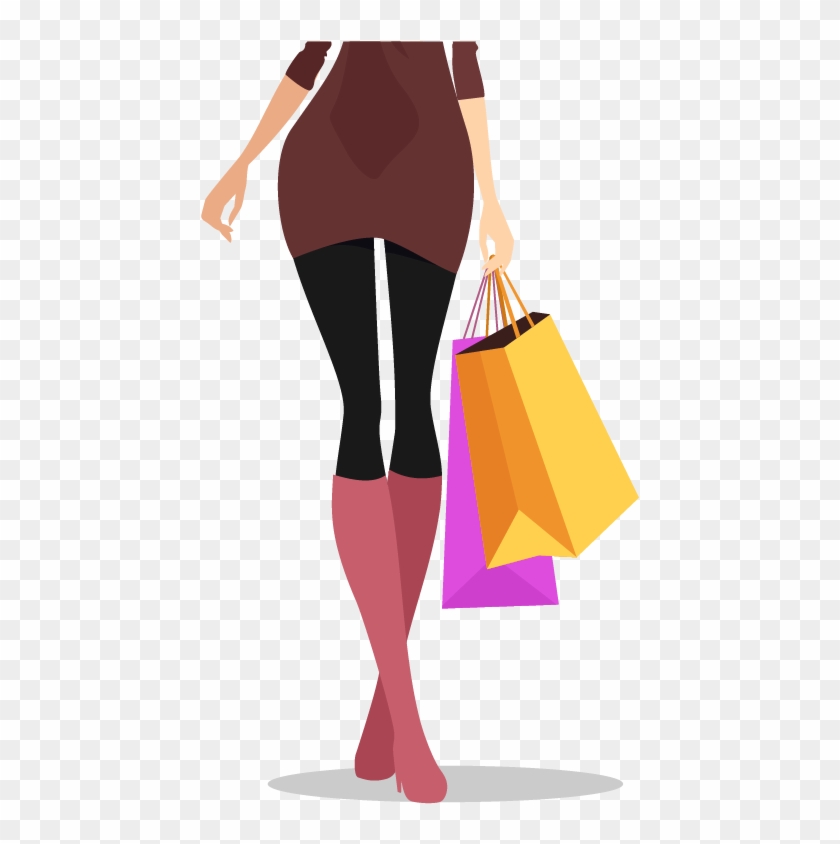 New York City Shopping Clothing Retail Smart Girls - Compras De Roupas Png #346220