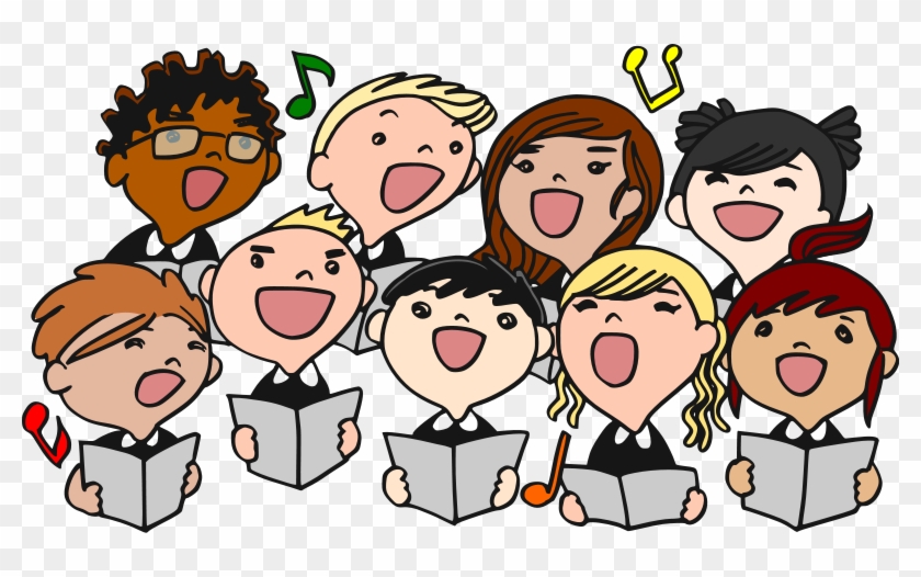 Home Clipart Entertainment Singer - Sing In A Choir #346266