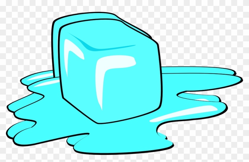 Wet Cliparts - Ice Cube Melting #346316