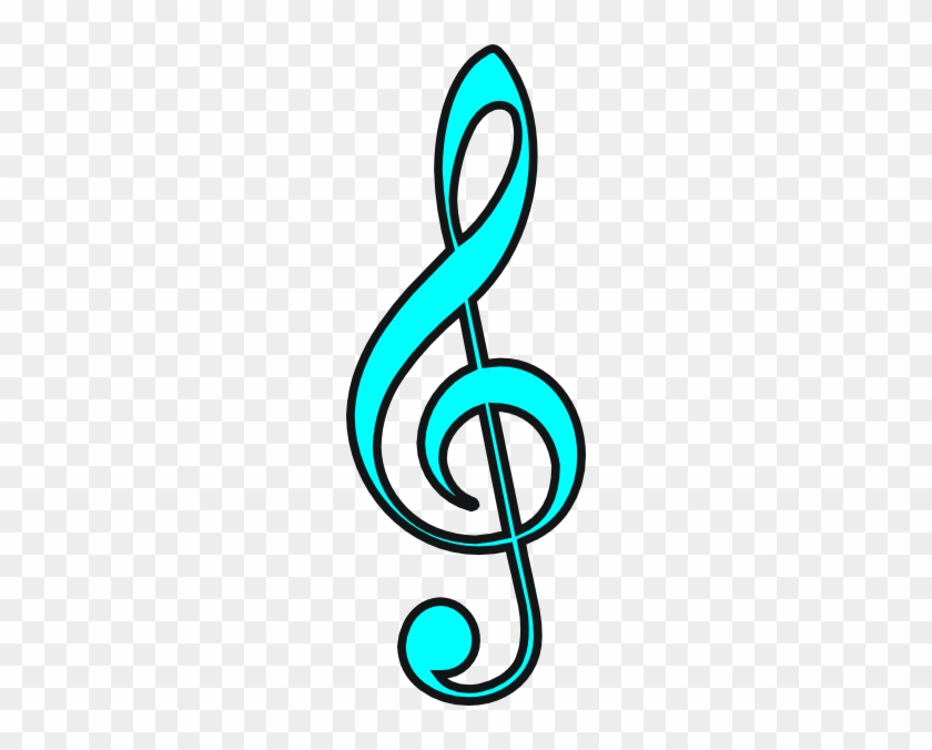 Free Music Graphics - Shamrock Treble Clef #346334