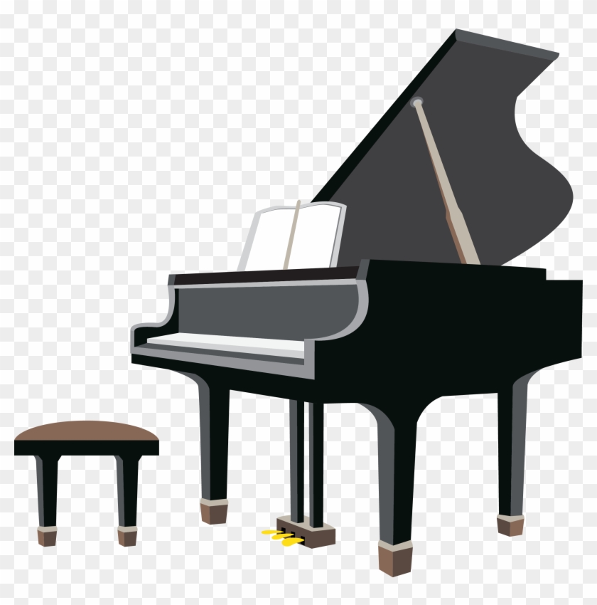 Player Piano Clip Art - Get Back Into Phrasal Verb #346420