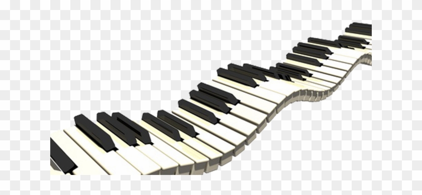 Organs Clipart Piano Key - Piano Keys Throw Blanket #346431