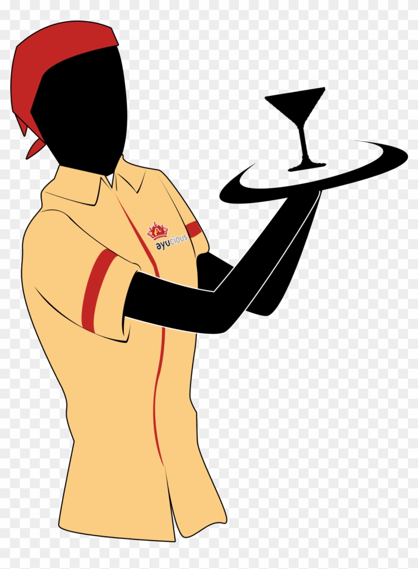 Waiter Clip Art - Waiter Clip Art #346491