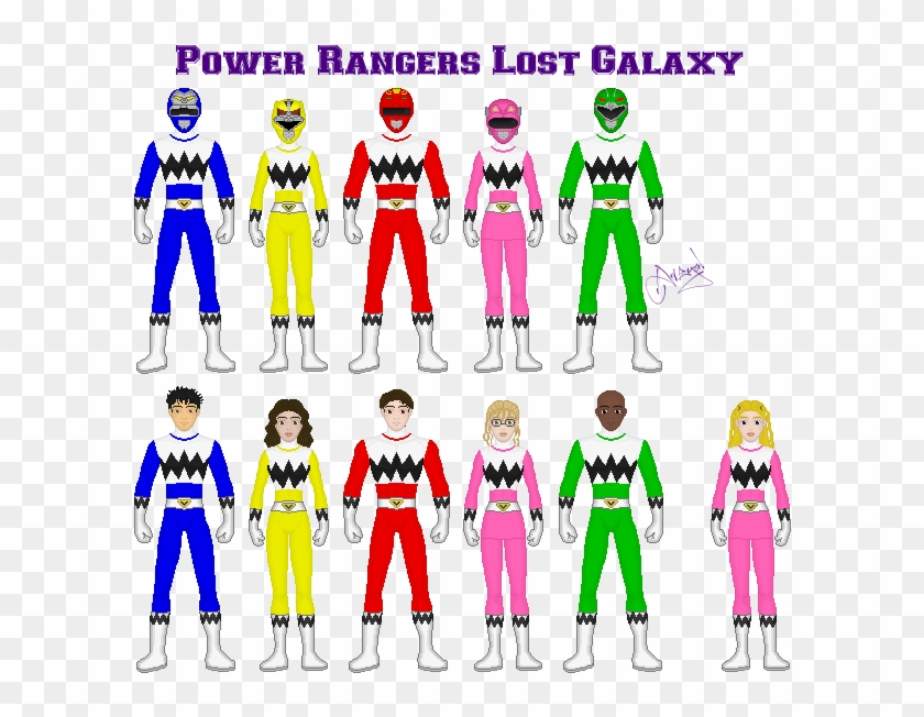 Power Rangers By Ameyal On Deviantart Power Rangers - Power Rangers Lost Galaxy All Type 1 #346475