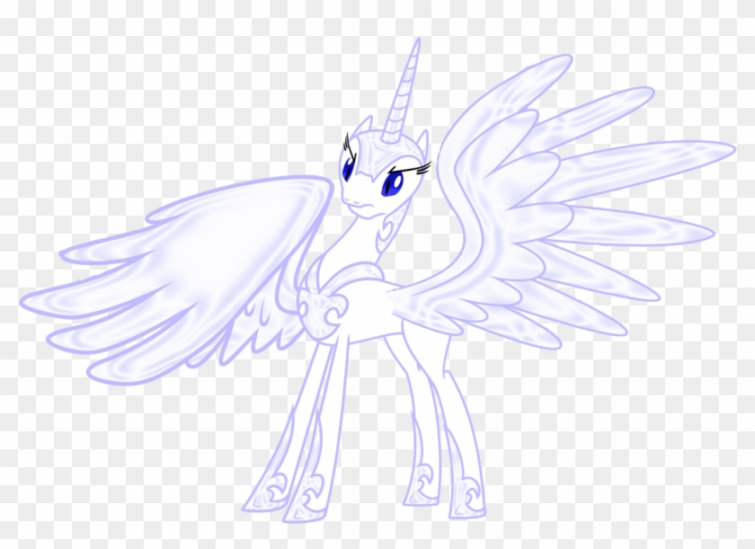 Fairy Horse Line Art Sketch - Fairy #346577