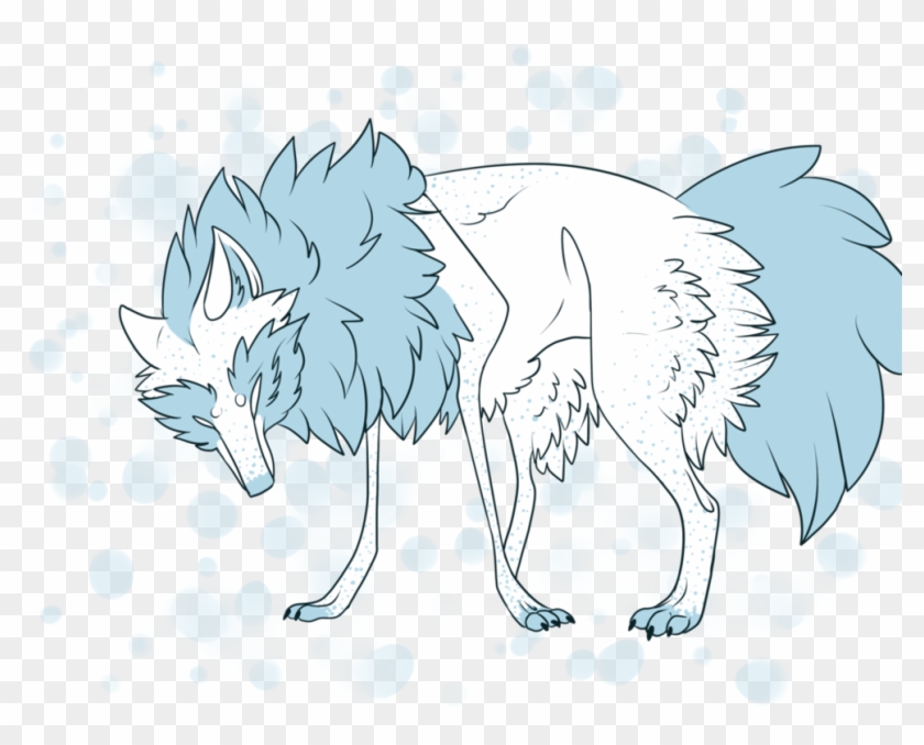 Frost Wolf By Mrxino - Cartoon #346651