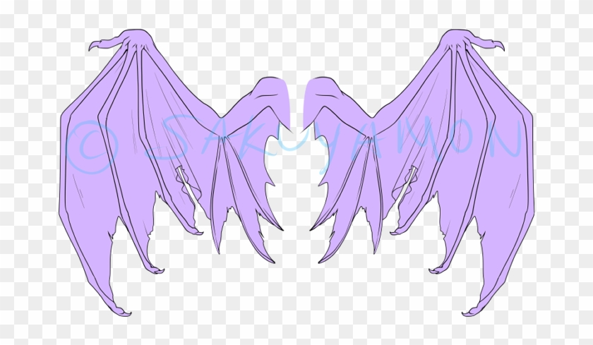 Wings Lineart 4 By Sakuyamon - Cartoon #346743