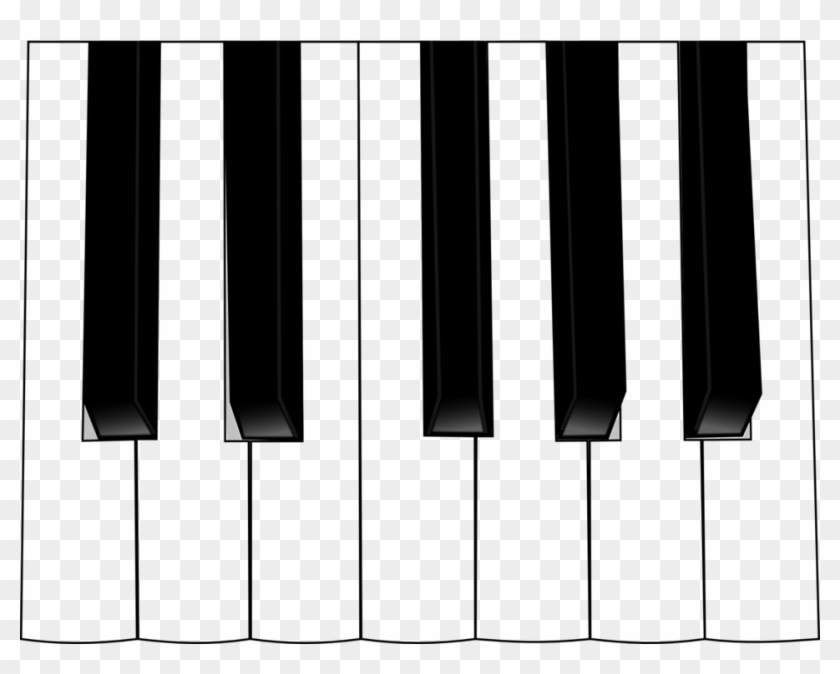 Organ Keyboard - Music Keyboard Vector Png #346796