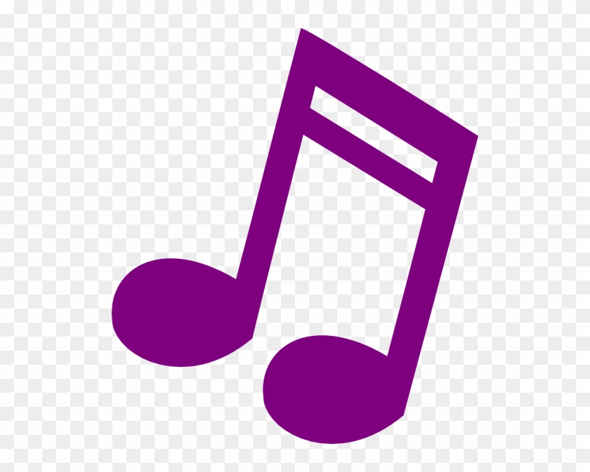 Clipart Info - Purple Music Note Png #346924