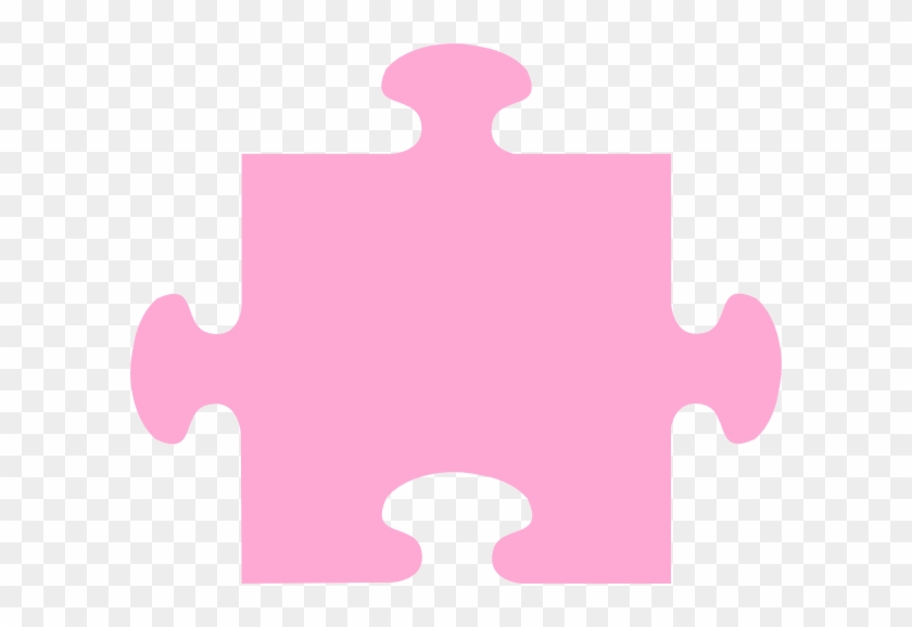 Jigsaw Piece Pink Clip Art - Early Years Foundation Stage #346976