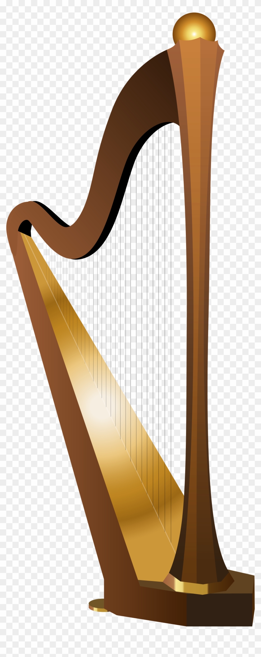 Harp Transparent Clip Art Image - Harp Transparent Background #347013