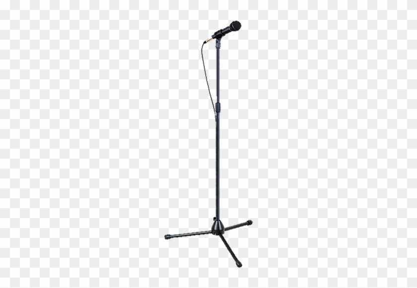 Kids Microphone With Stand Clipart - Microphone Stand Clip Art #347002