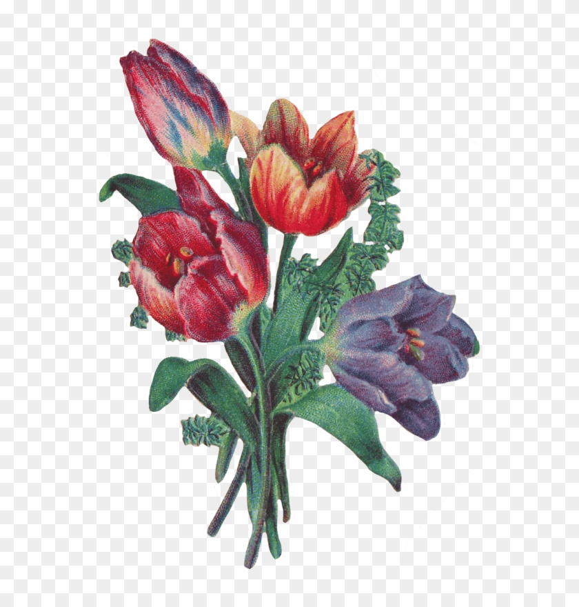 Pin Victorian Flowers Clip Art - Victorian Flowers Clip Art #347042