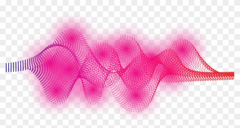 Graphic Design Petal Pattern - Wave Vector Pink Png #347178