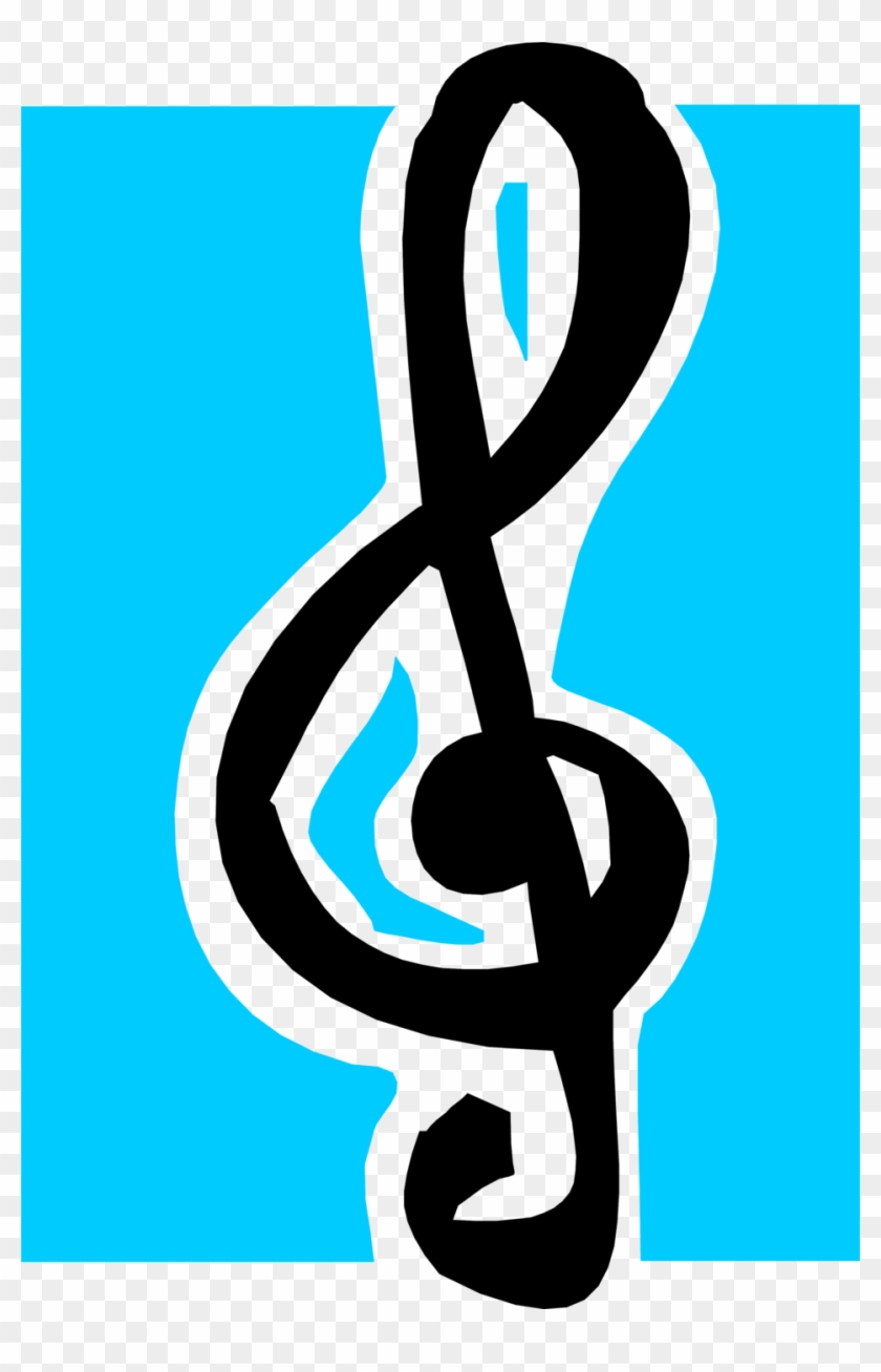 Music Is Obviously Also A Perfect Preparation For Running - G Clef Png Clipart #347184