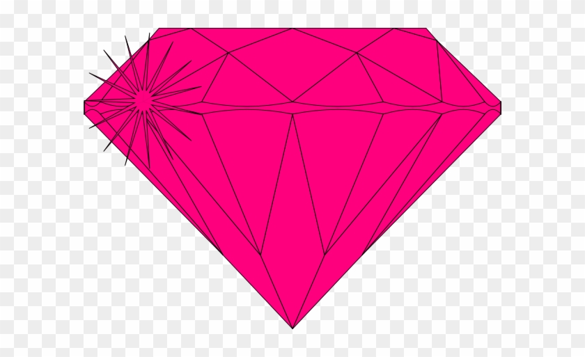 Pink Diamond Sparkle Clip Art - Pink Diamond Clip Art #347205