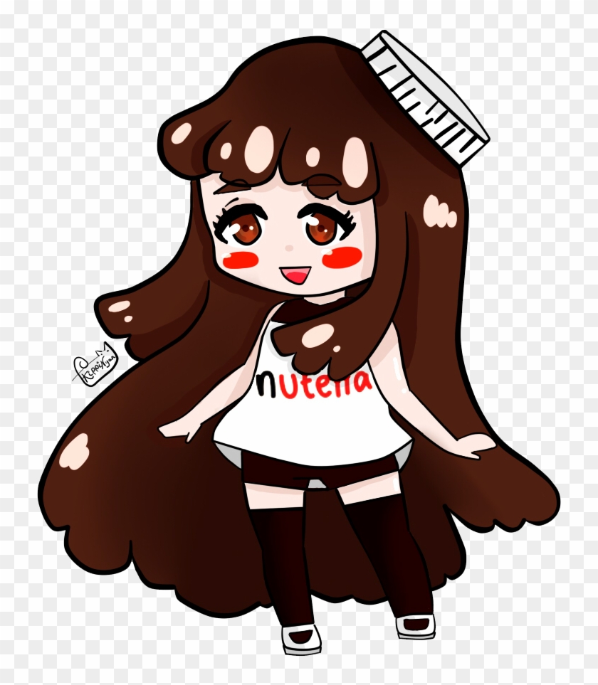 Nutella Girl By Kippinyan - Nutella Girl Png Gif #347229
