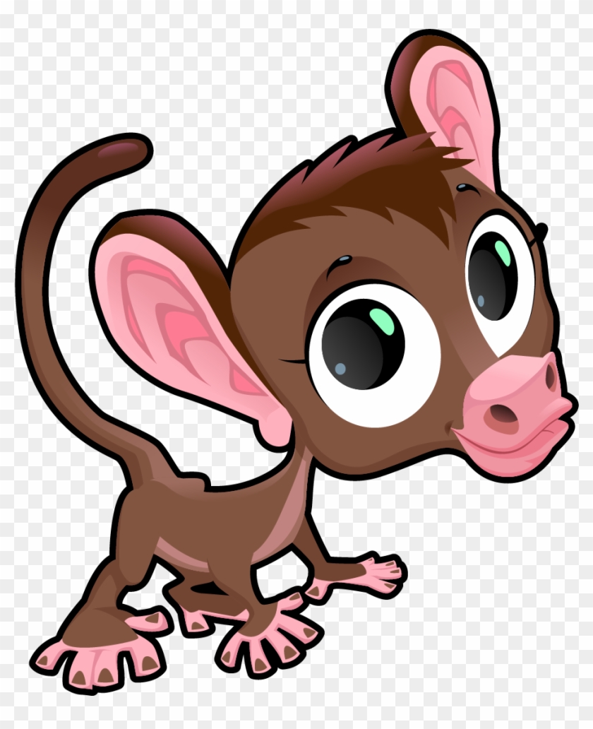 Donkey Mouse Cartoon Clip Art - Donkey Mouse Cartoon Clip Art #347304