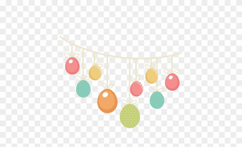 Easter Egg Svg Banner Clipart - Easter Egg #61009