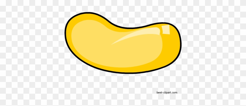 Yellow Jelly Bean, Free Easter Clip Art - Jelly Bean #61043