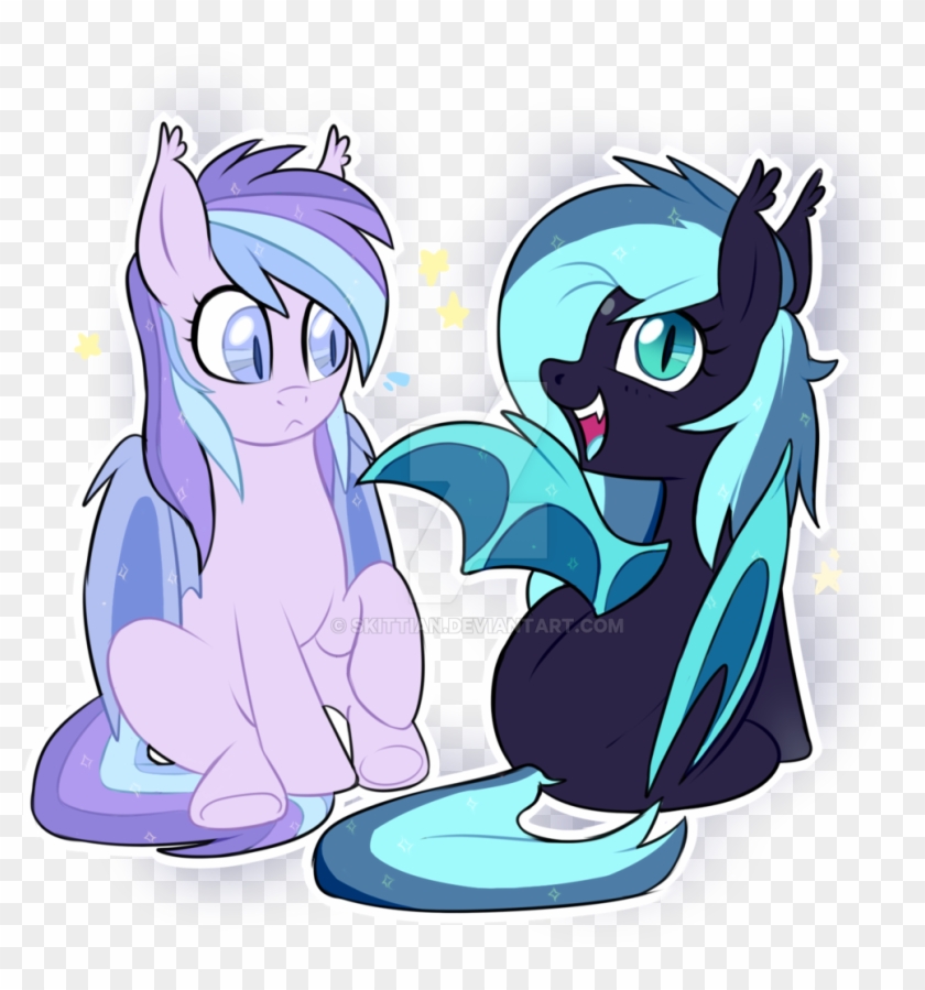 Sugguk, Bat Pony, Female, Mare, Obtrusive Watermark, - Cartoon #347298