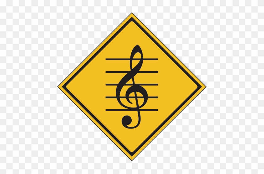 While Driving In Japan You May See A Treble Clef Curiously - Noise Induced Hearing Loss #347305