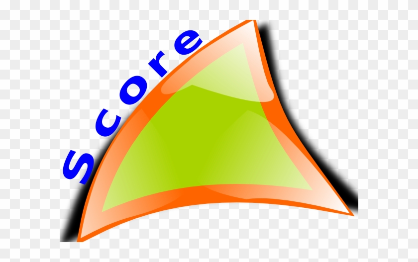 Score Triangle Greeen Clip Art - Clip Art Score #347341