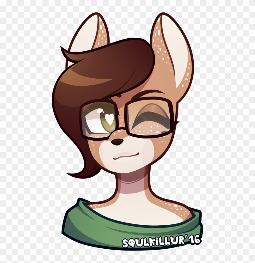 Deer Girl Soulkillur On Deviantart Png Deer Girl Cartoon - Cute Furry Deer Girl #347368