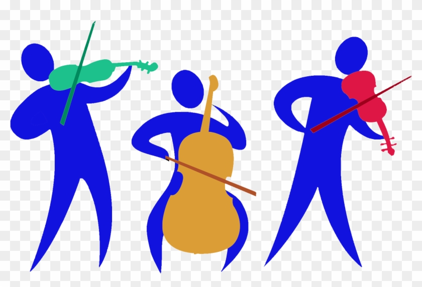 Quartet Home - Orchestra Clipart #347381