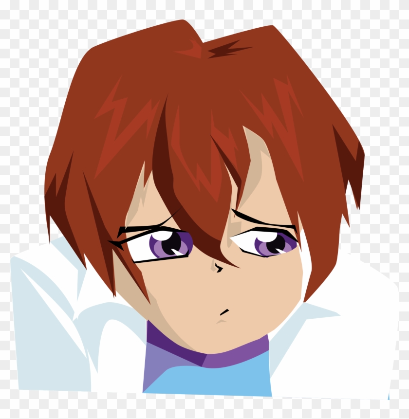 Anime Boy - Sad Cartoon Boy #347426