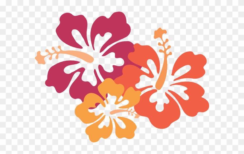 Hawaiian Flower Vector #347456