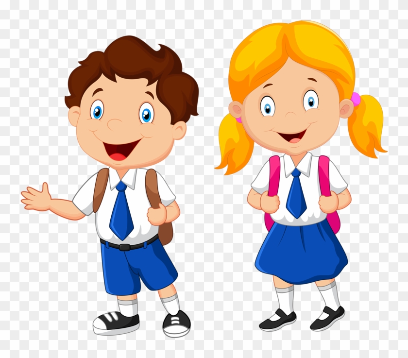 Clip Art - School Kid Cartoon Png #347504